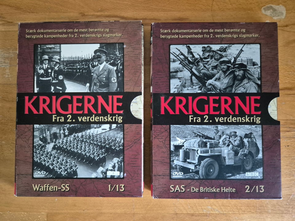 Krigerne fra 2. verdenskrig, DVD,