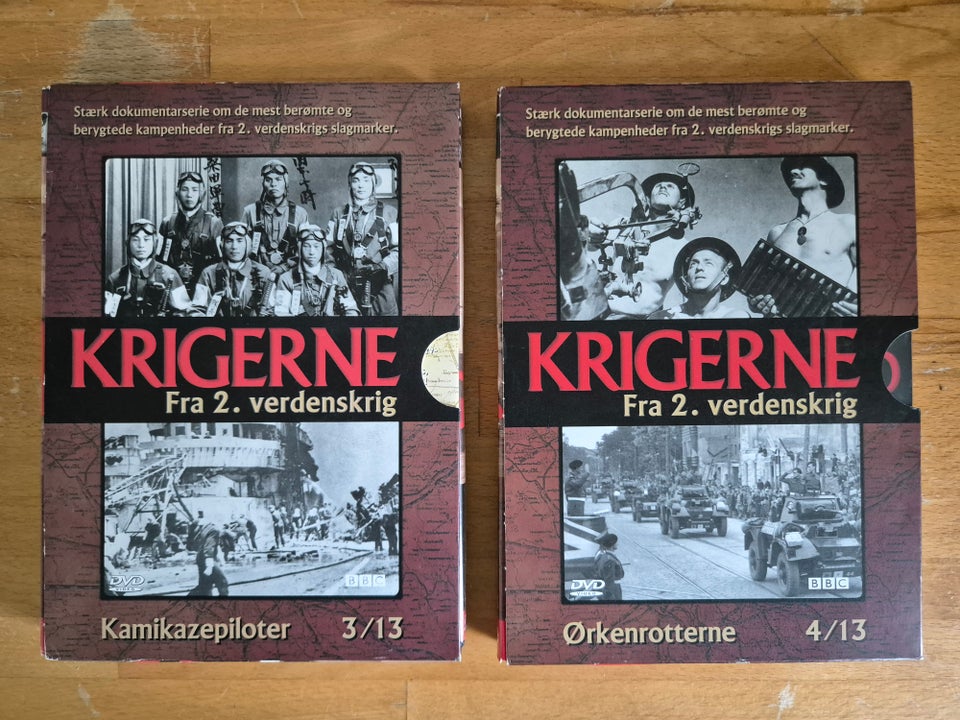 Krigerne fra 2. verdenskrig, DVD,