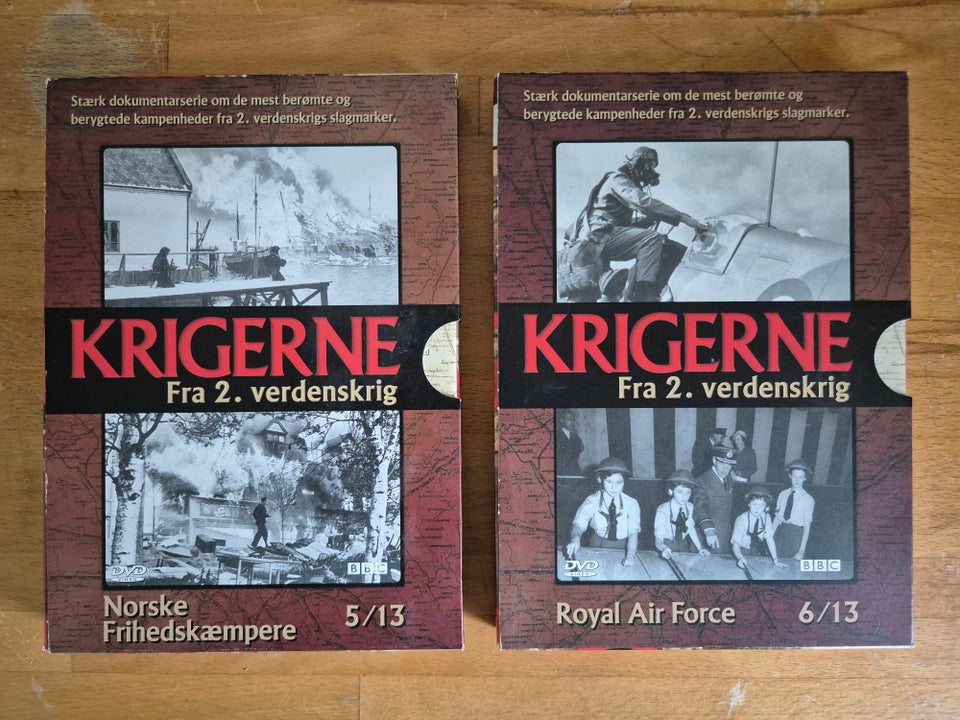 Krigerne fra 2. verdenskrig, DVD,