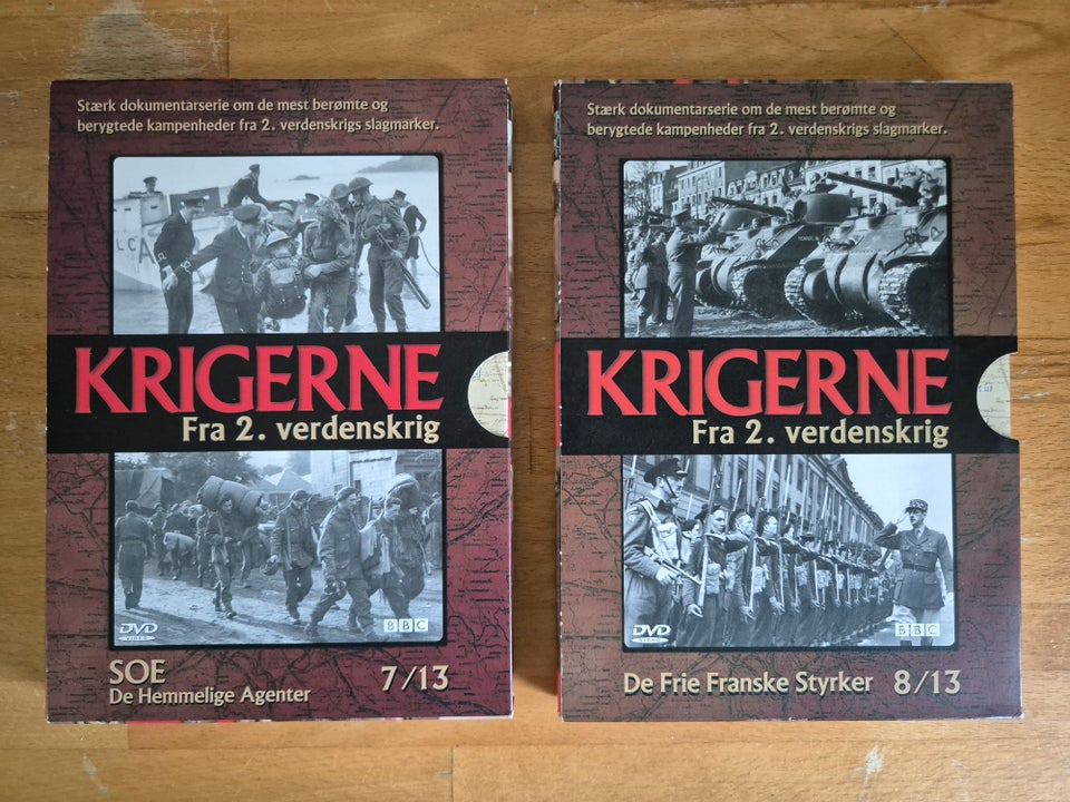 Krigerne fra 2. verdenskrig, DVD,