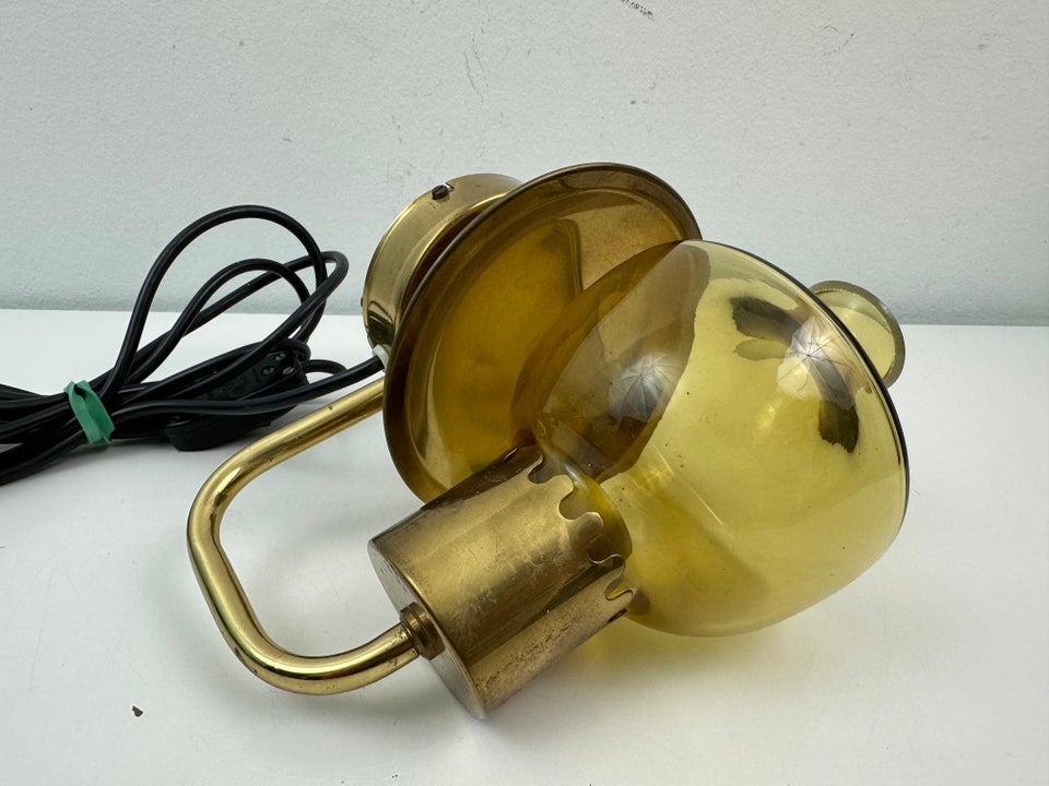 Væglampe Vintage lampe i messing /