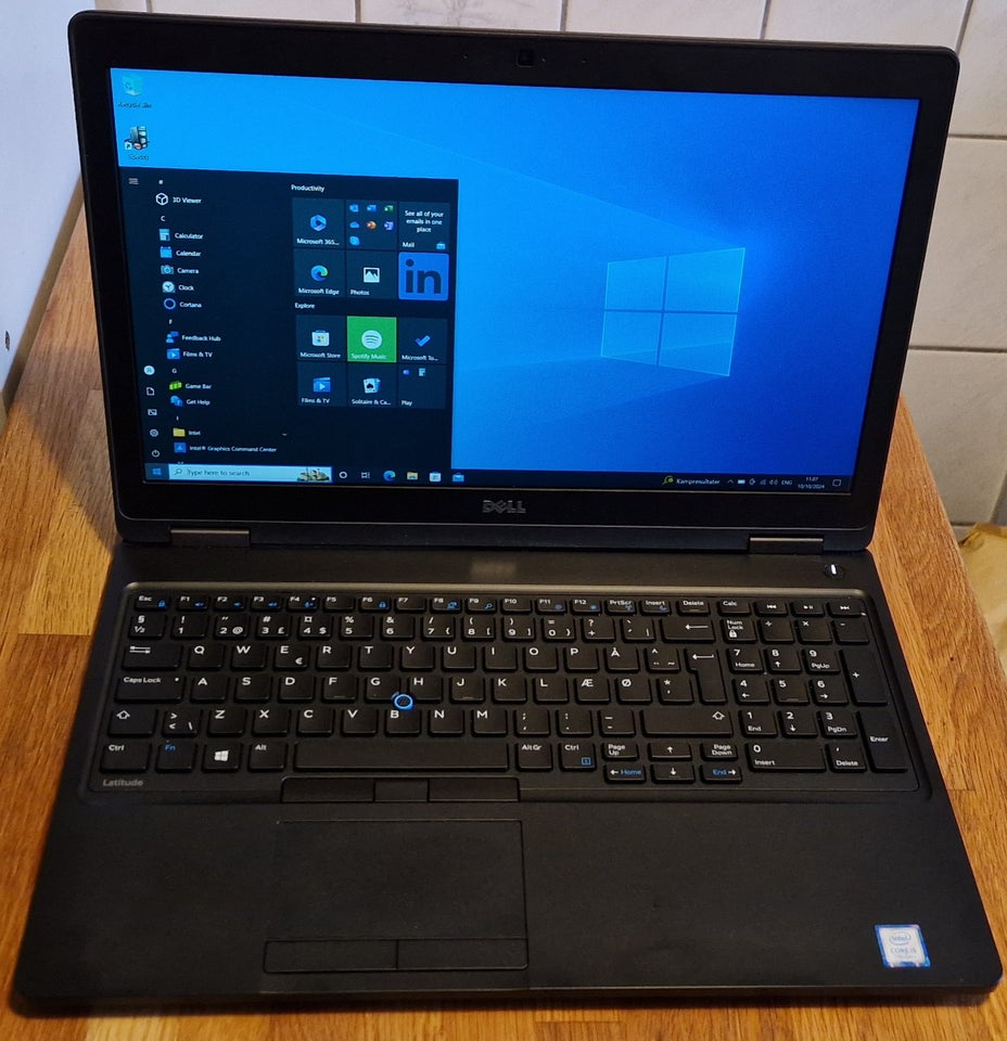 Dell Latitude 5580, i5-7300U GHz, 8