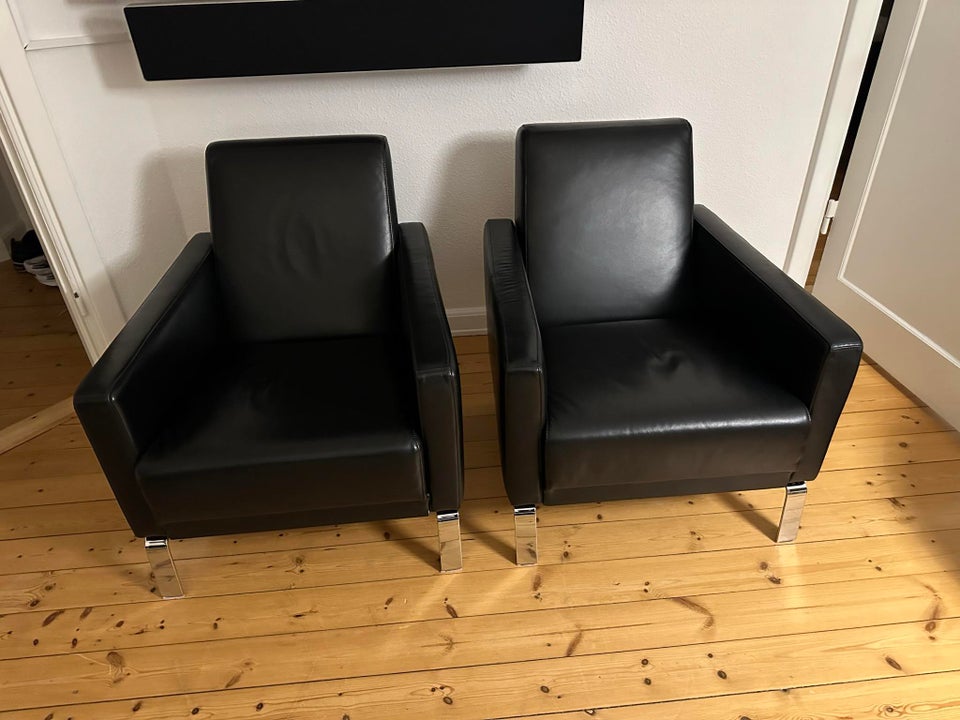 BoConcept 2 LÆDER LOUNGESTOLE