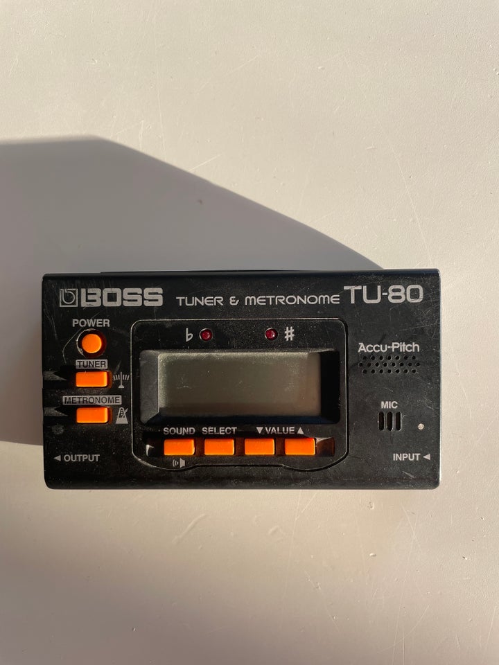 boss tu-80 guitar tuner 