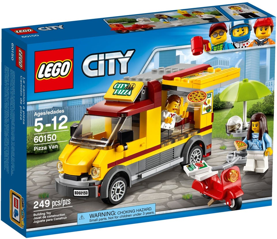 Lego City, Uåbnet 60150 Pizzavogn