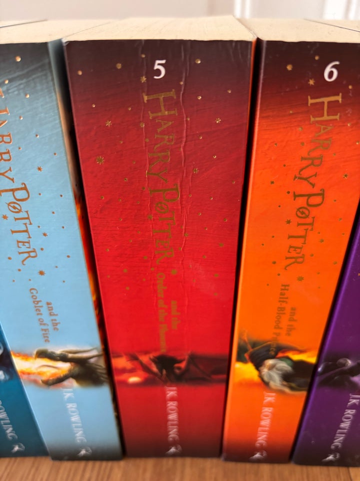 Harry Potter bøger, J.K. Rowling,