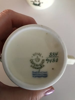 Porcelæn Kaffekande flødekande