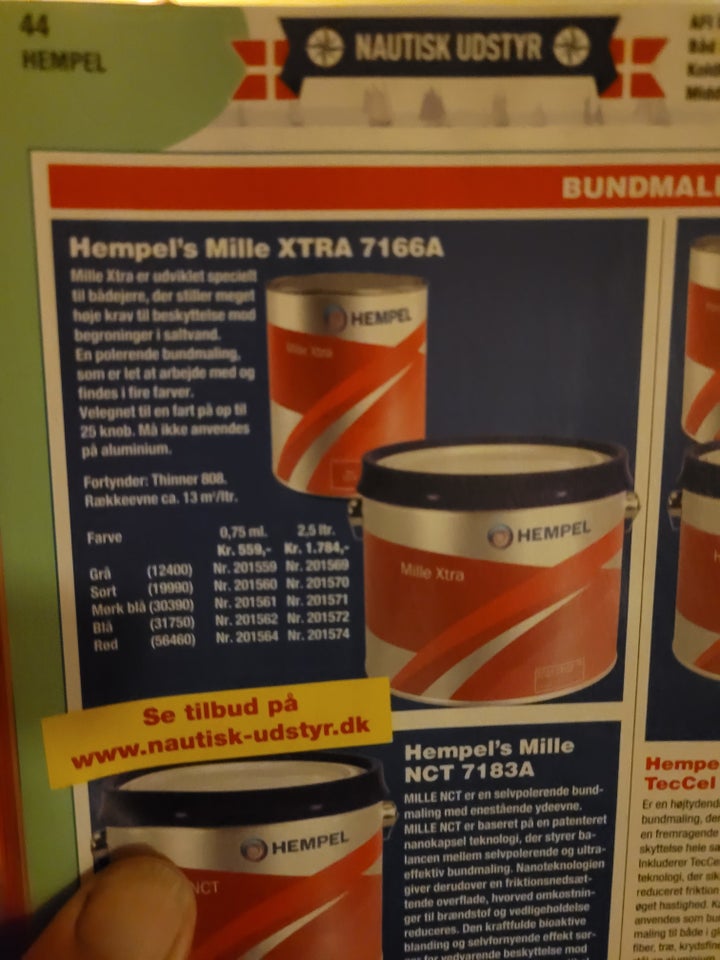 Hempel Mille Xtra rød 5646