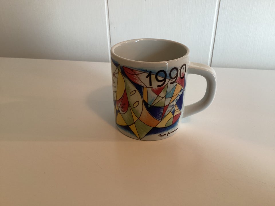 Fajance Lille årskrus 1990 Royal