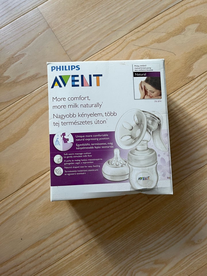 Brystpumpe, Philips Avent manual