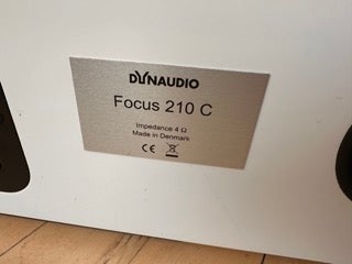 Centerhøjttaler, Dynaudio, Focus