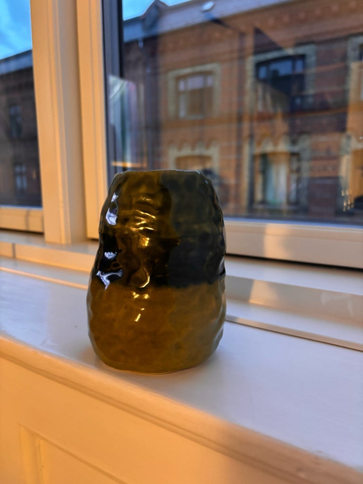 Vase, Keramik vase, Håndlavet