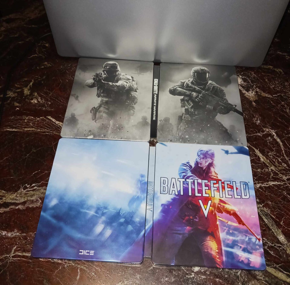 Steelbooks, PS4, FPS