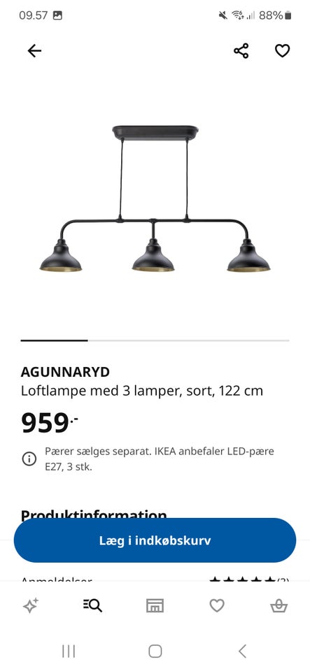 Pendel, Ikea