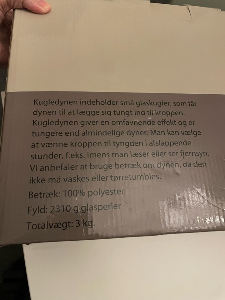 Dyne, Vægtdyne