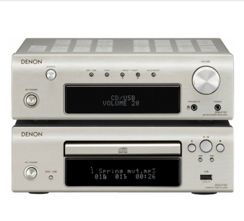 Minianlæg  Denon F107DAB+PHONO