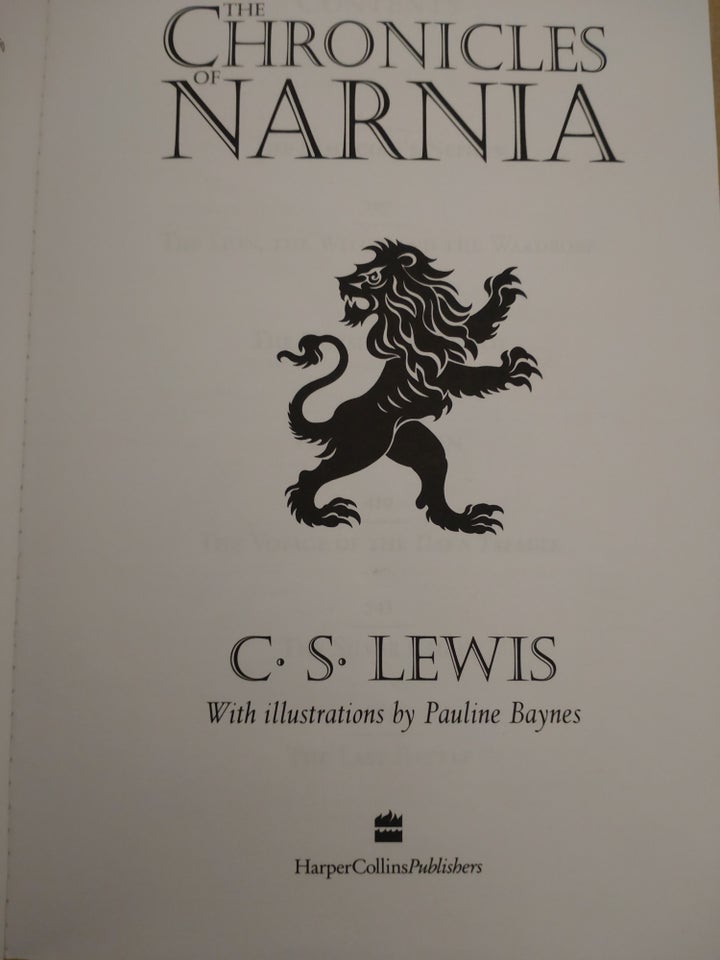 Chronicles of Narnia, C.S. Lewis,