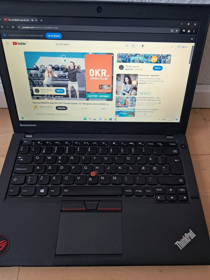 Lenovo X250, Intel i 5-5300U 2.30