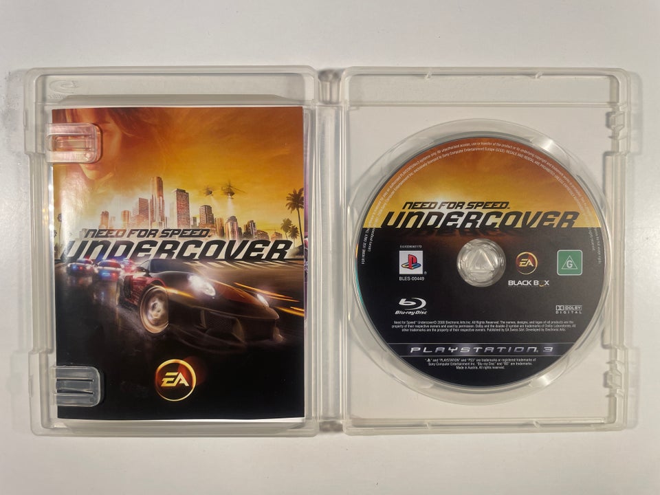 Need for Speed, Undercover, PS3