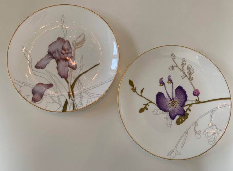 Porcelæn Tallerken Flora Royal