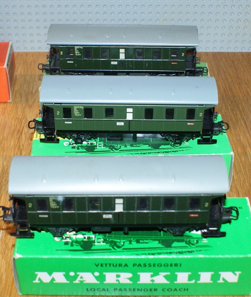 Modeltog, Märklin Div vogne