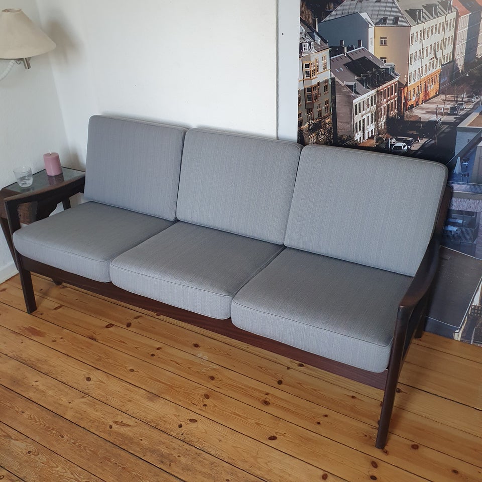 Sofa træ 3 pers