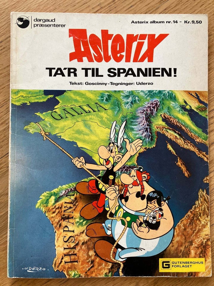 Asterix nr 14 - Ta'r til Spanien!