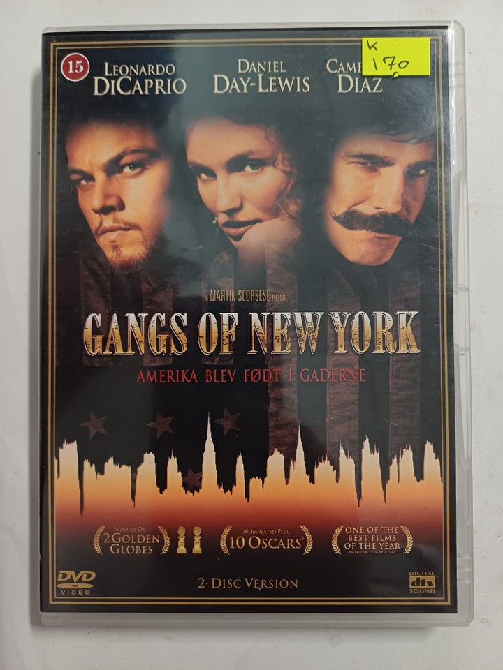 Gangs of New York, DVD, action