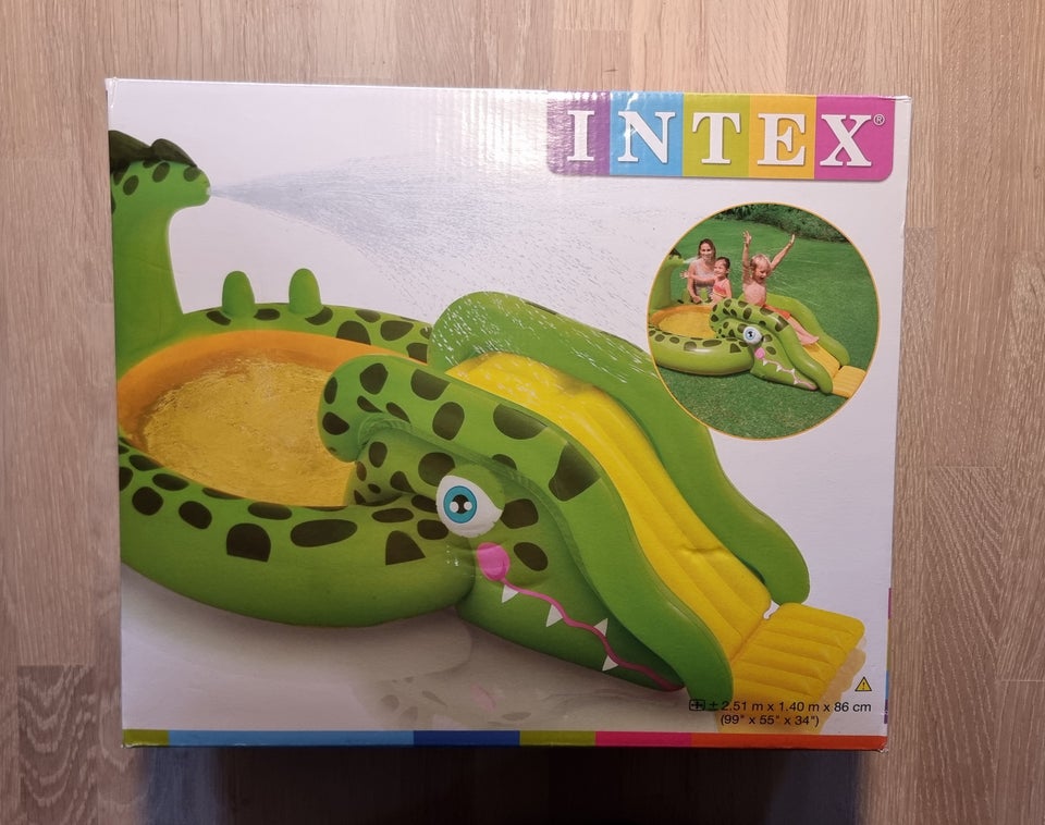 Intex krokodille legepool, Intex