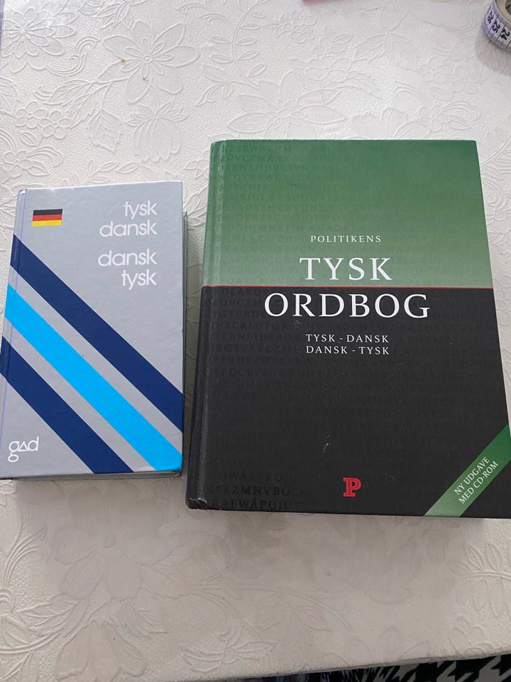 Tysk ordbog, ., emne: sprog