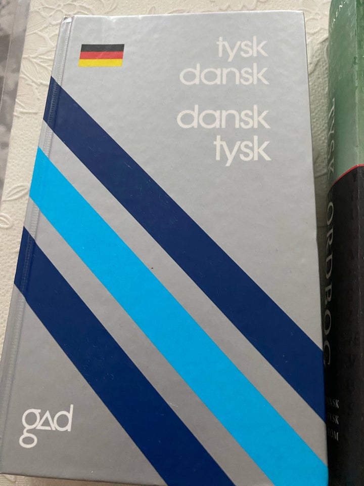 Tysk ordbog, ., emne: sprog