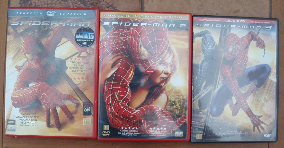 Spiderman, DVD, science fiction