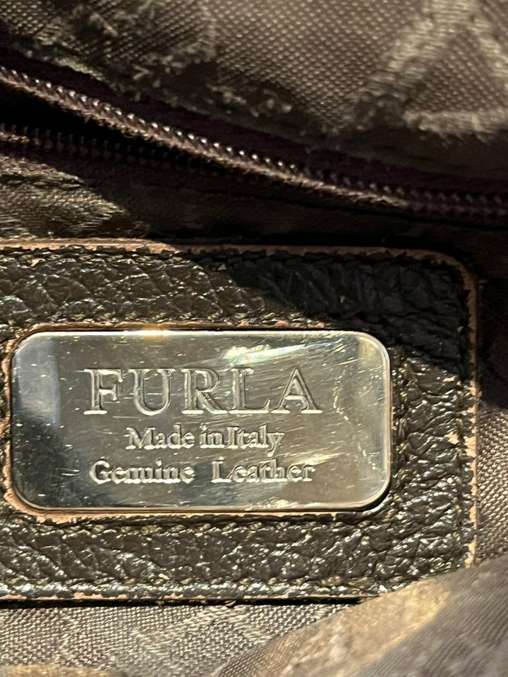 Skuldertaske, Furla, læder