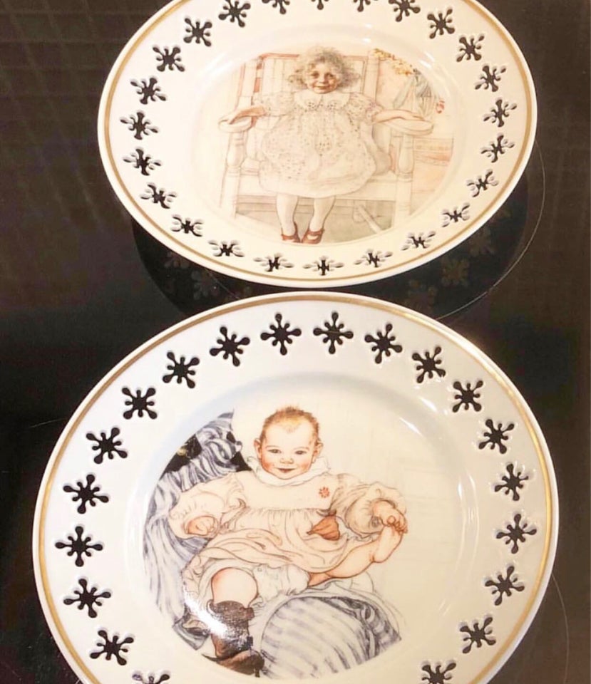 Porcelæn, Platter, Bing og