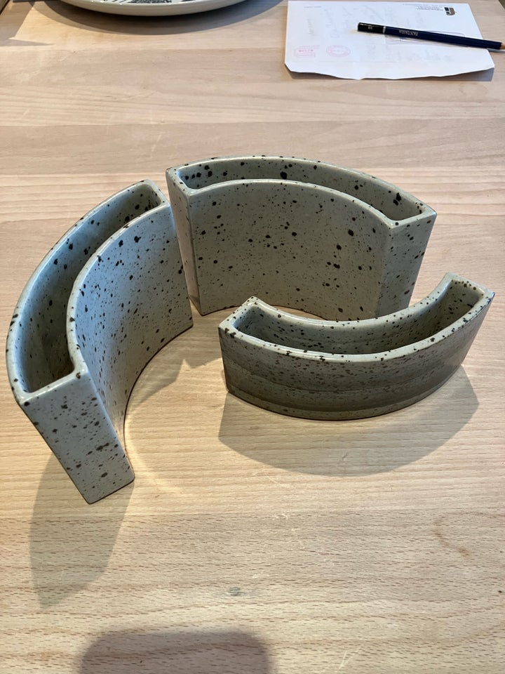 3 vaser Keramik/stentøj