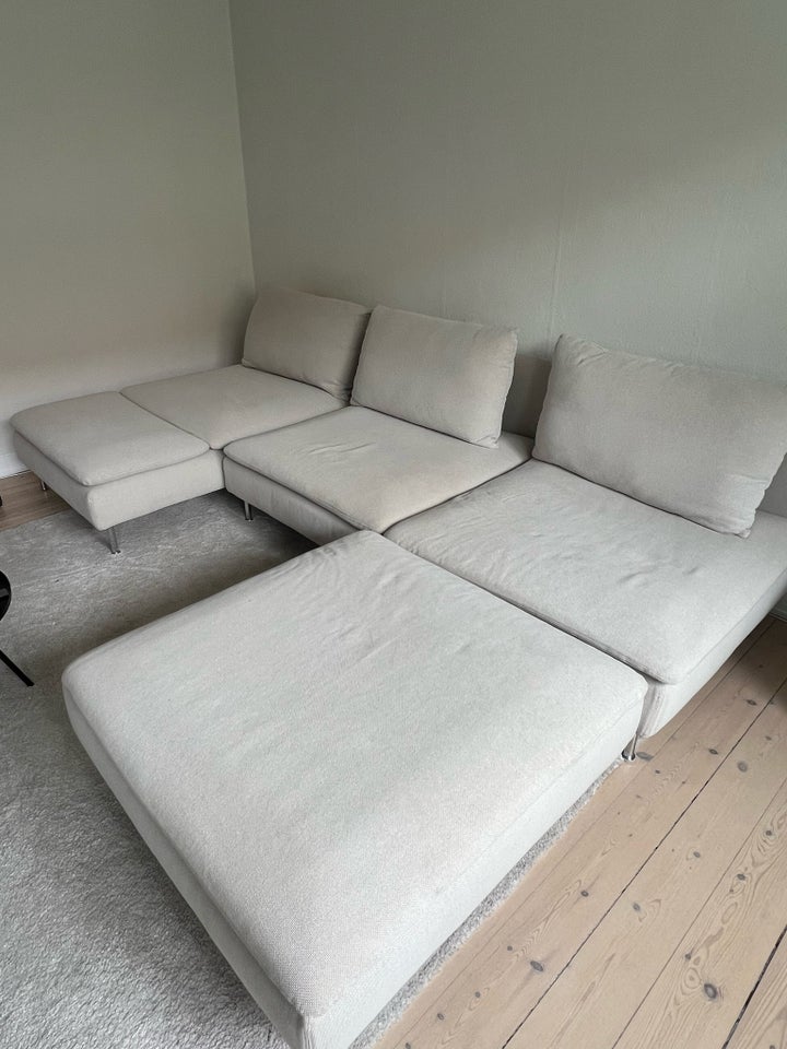 Sofa bomuld 4 pers