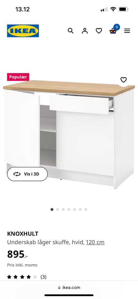 Skuffeskab Ikea