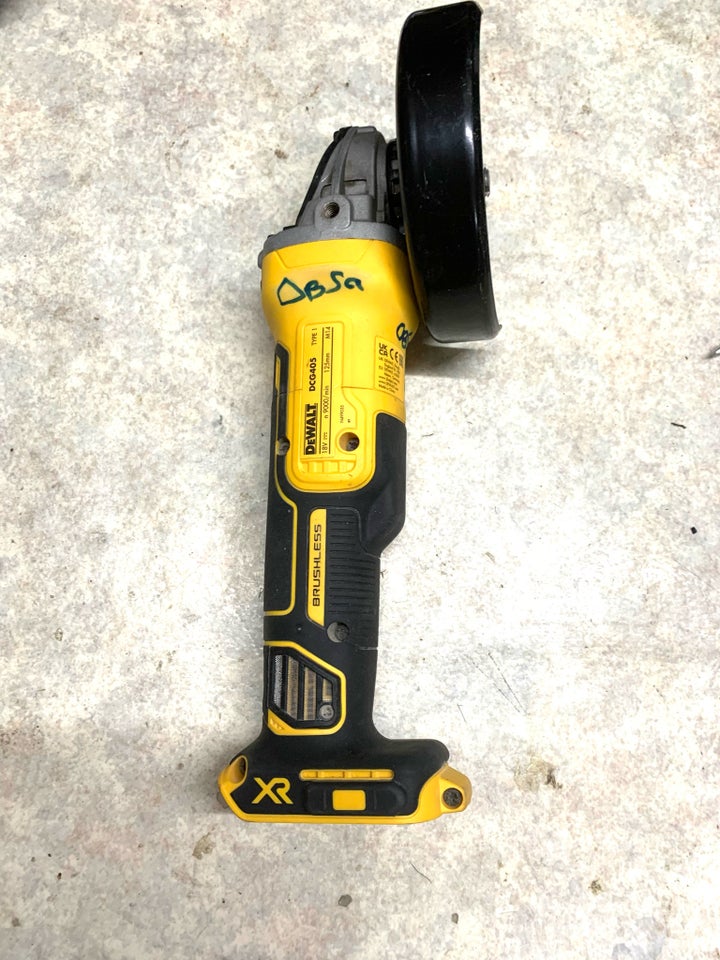 Vinkelsliber, Dewalt 18 V