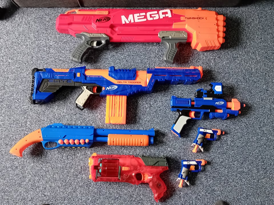 Våben, Nerf guns, Nerf