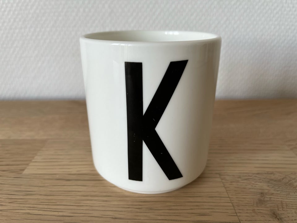 Porcelæn, Krus - K, Design Letters