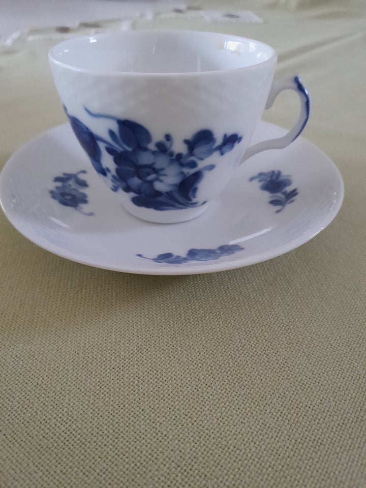 Porcelæn, Blå blomst kaffekopper,