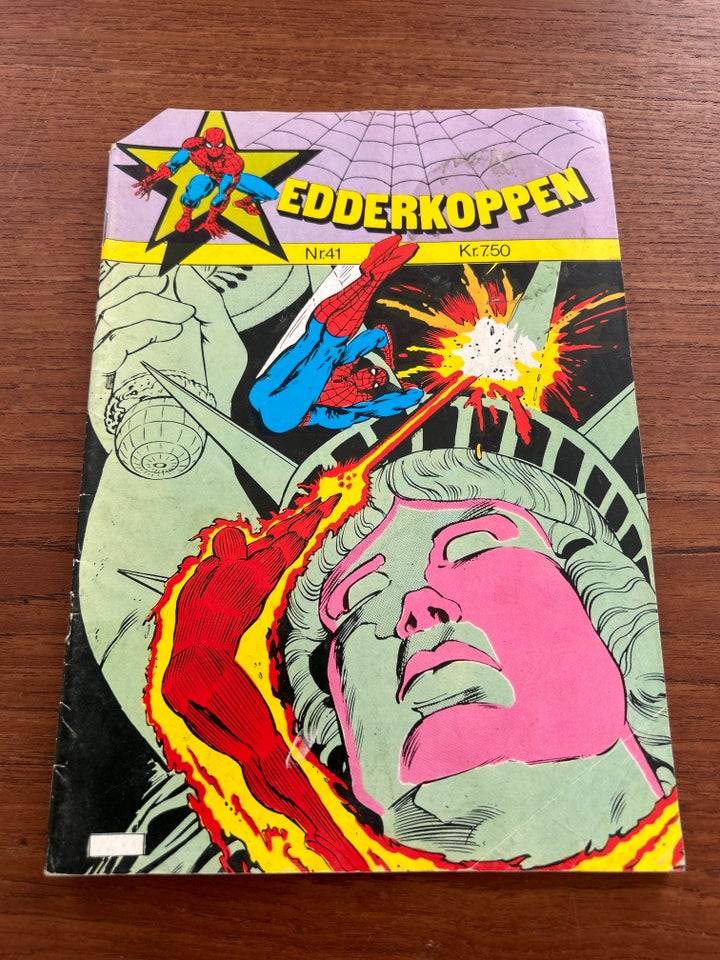 Edderkoppen 41 1983, Marvel comics