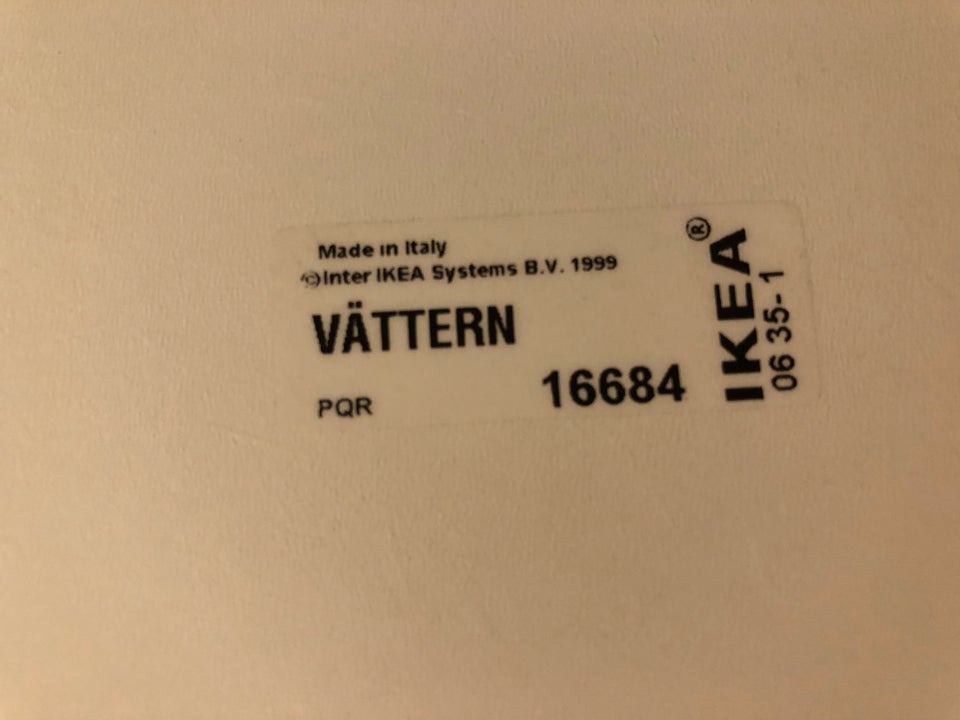 Badeværelsesskab, Ikea, Vattern