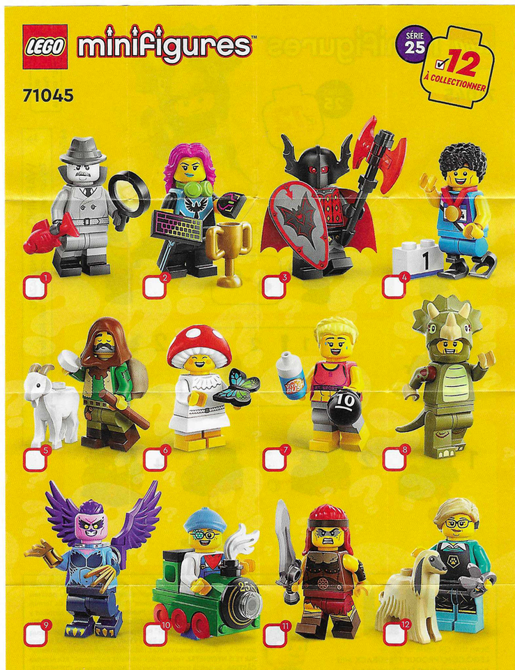 Lego Minifigures Nye serie 25