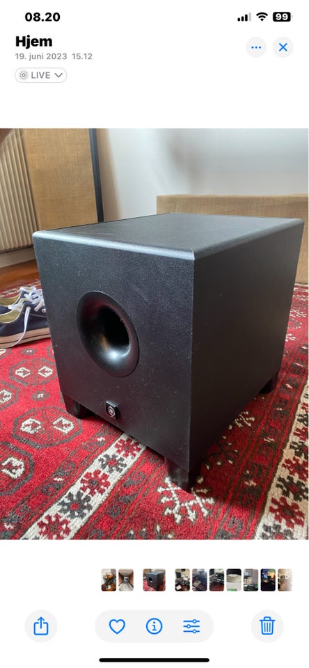 Yamaha hs8s subwoofer, Yamaha Hs8s