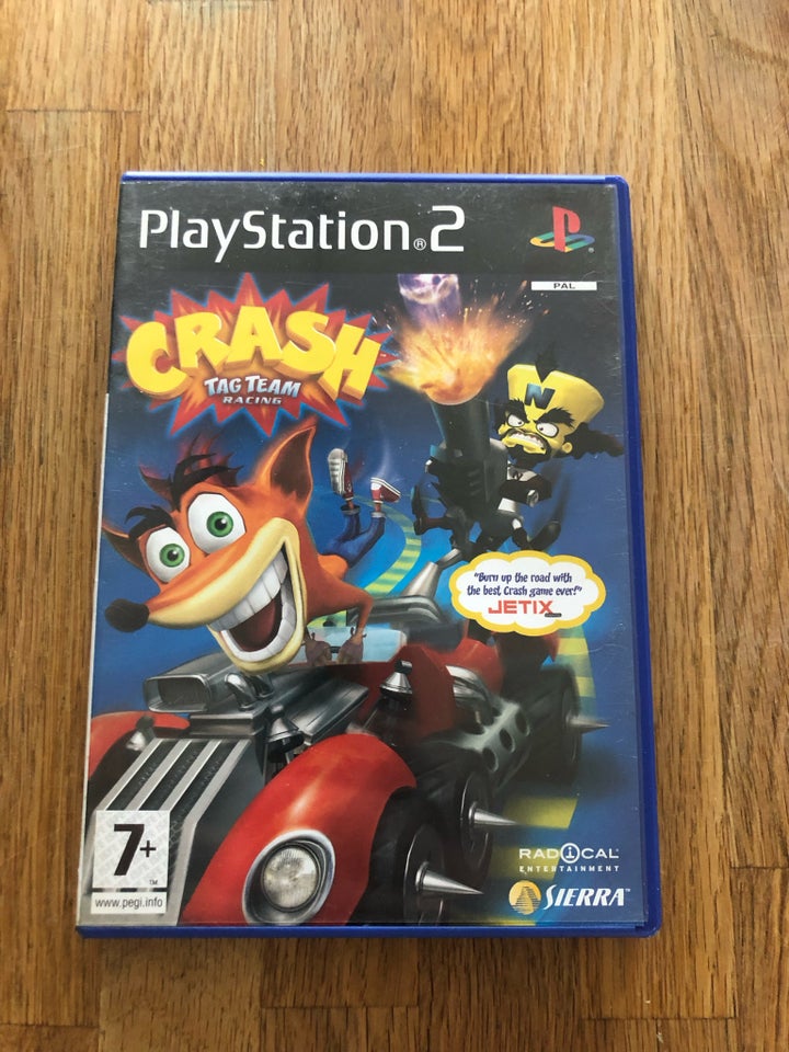 Crash tag team racing, PS2,