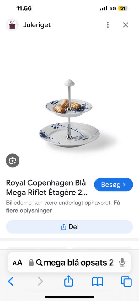 Porcelæn Opsats  Royal