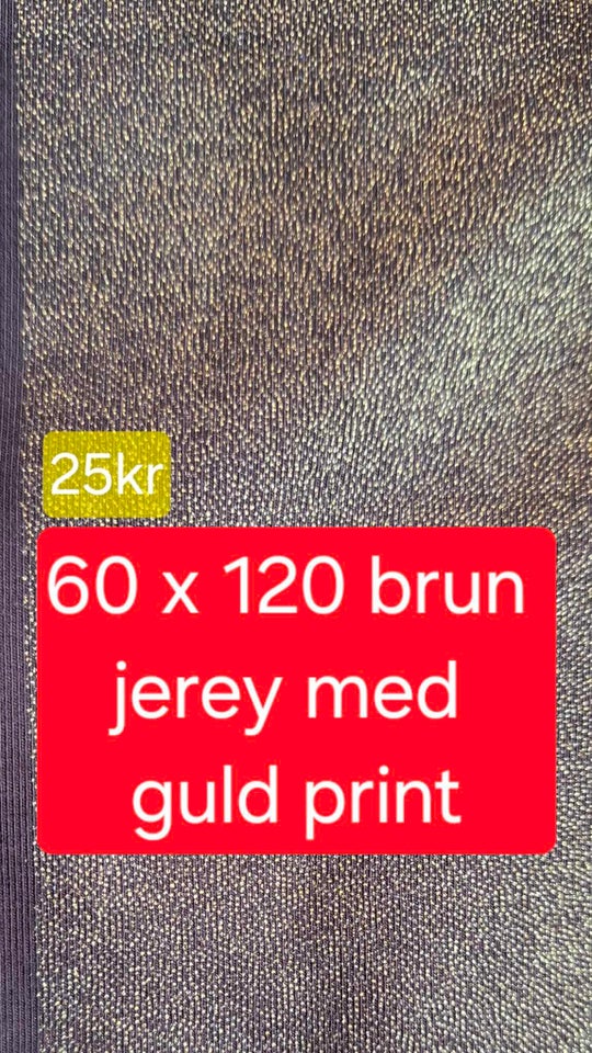 Stof, Jersey med stræk