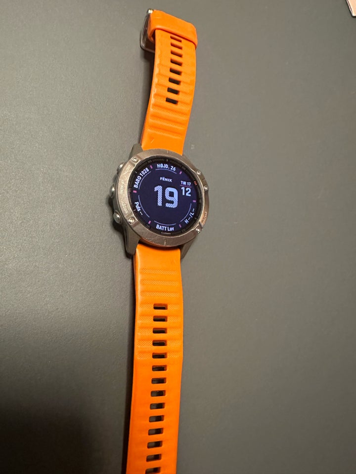 Løbeur Garmin fenix 6 Sapphire