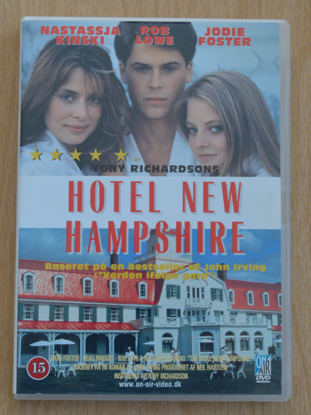 Hotel New Hampshire, DVD, komedie